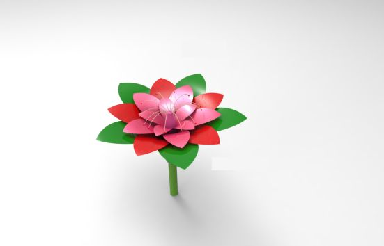 CAD如何設計花？