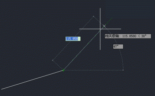 CAD如何用對象追蹤得知圖形角度 CAD如何用對象追蹤得知圖形角度