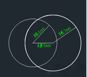 CAD利用圓設計三角形 CAD利用圓設計三角形