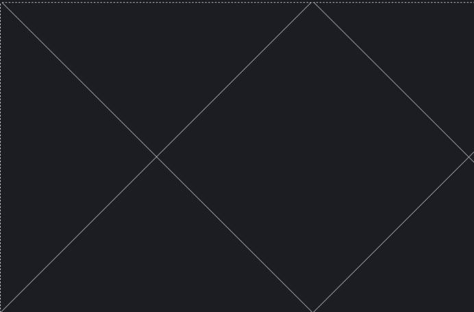 CAD中填充菱形的方法 CAD中填充菱形的方法