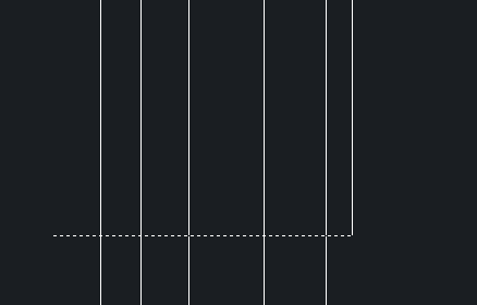 CAD中快速畫出垂直線的方法 CAD中快速畫出垂直線的方法
