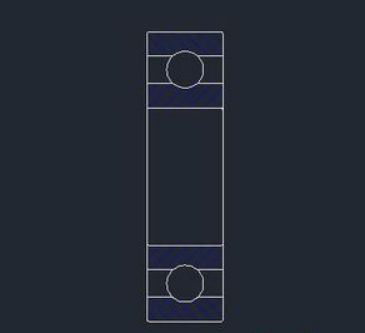 CAD繪制深溝球軸承的步驟 CAD繪制深溝球軸承的步驟