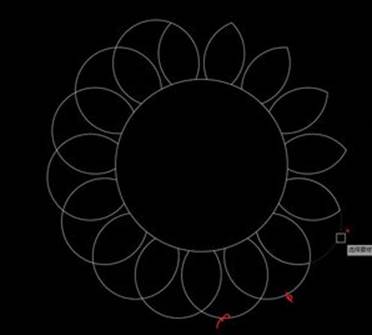 CAD畫向日葵的步驟 CAD畫向日葵的步驟