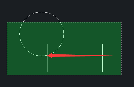 CAD中從右往左與從左往右框選的不同 CAD中從右往左與從左往右框選的不同