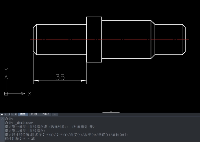 CAD基線標注的方法 CAD基線標注的方法
