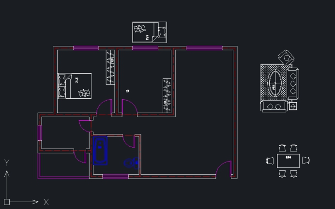 CAD如何使用MOVE命令改變對象的位置 CAD如何使用MOVE命令改變對象的位置