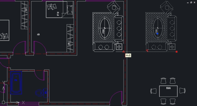 CAD如何使用MOVE命令改變對象的位置 CAD如何使用MOVE命令改變對象的位置