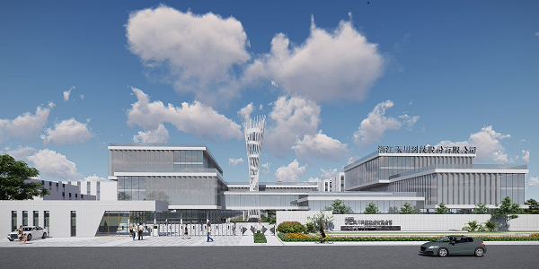 圖:禾川科技新廠區(建設中)效果圖